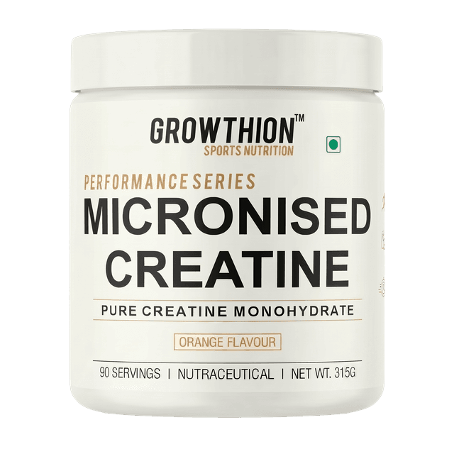 Growthion Pure Micronized Creatine (90 Servings)