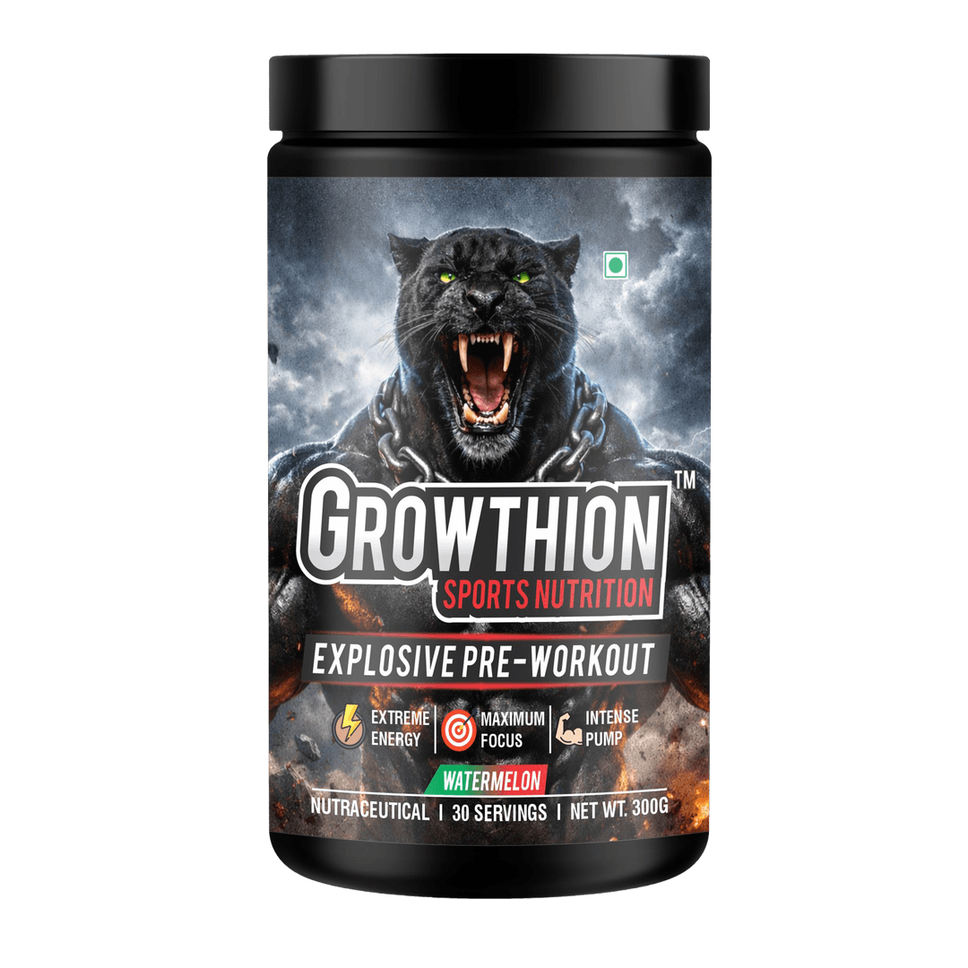 Growthion Xplosive Pre-Workout supplement